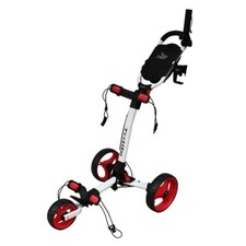 Image of Axglo TriLite 3 Wheel Golf Push Trolley – Inc Free Travel Bag & Umbrella Holder