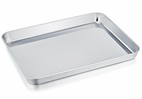 Neu Mini Backofenschale Edelstahl kleines Backblech leicht zu reinigen spülmaschinenfest - Bild 8 von 12
