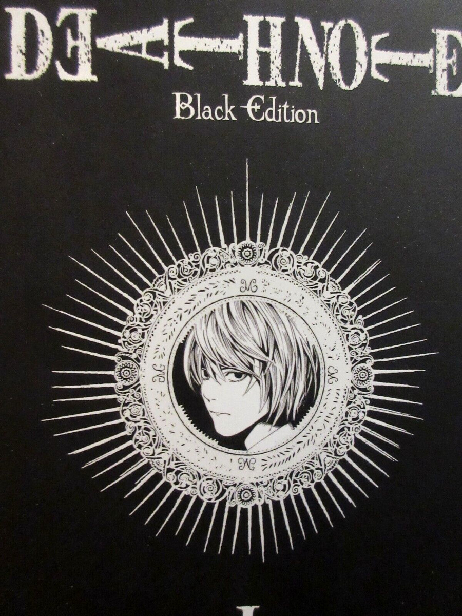 Death Note Black Edition Book 1 Includes Vol. 1 & Vol. 2 by Tsugumi Ohba  Manga