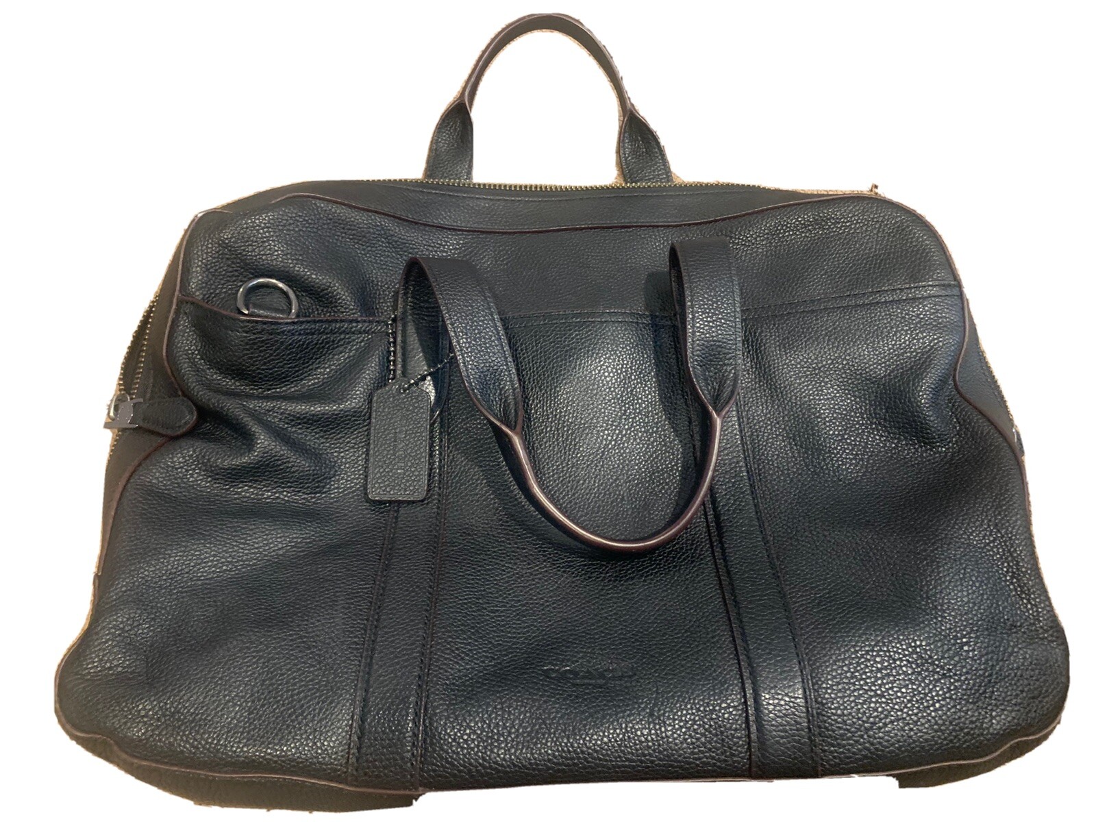 coach mens leather briefcase Gem