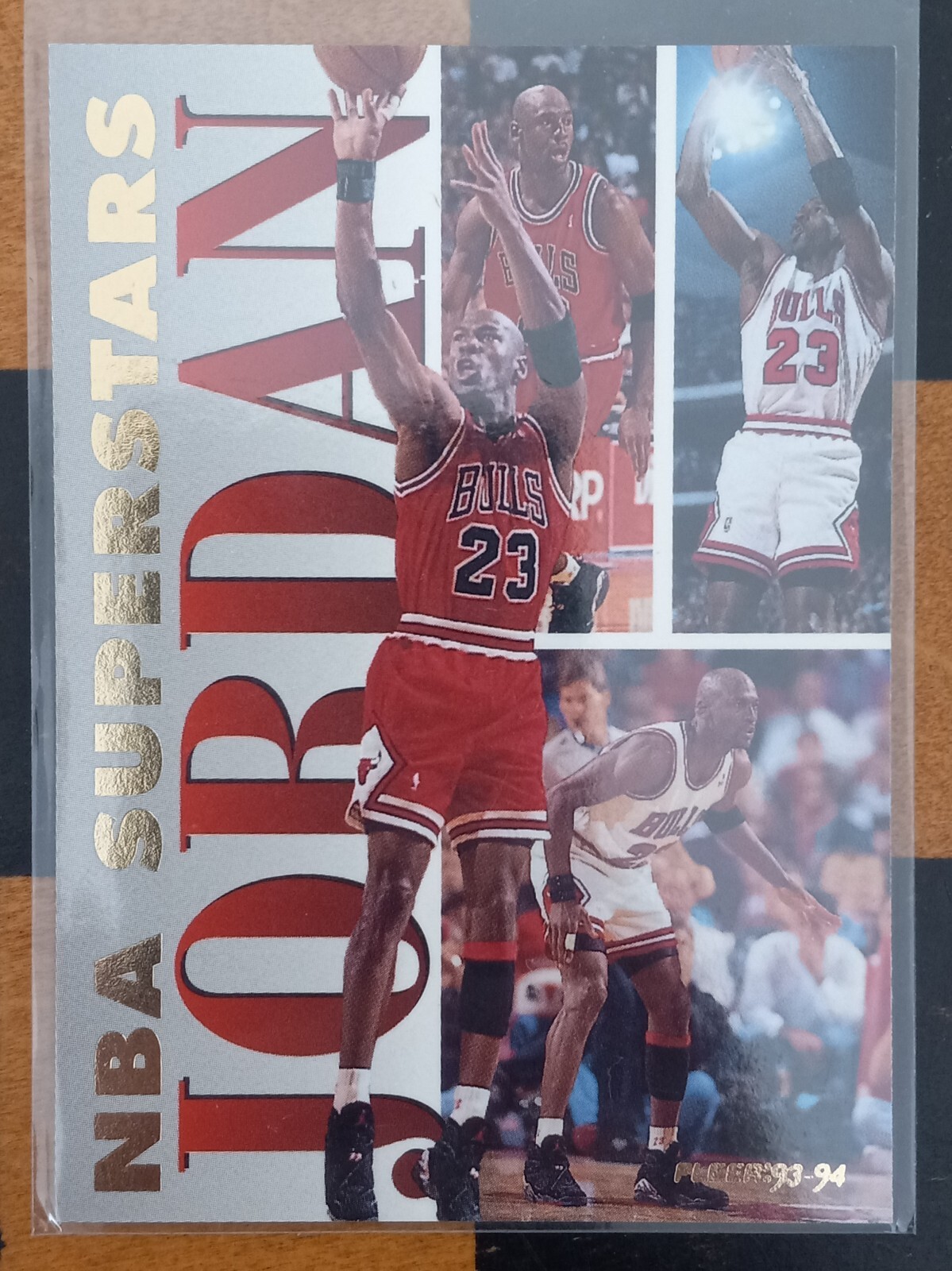 Michael Jordan 1994 Fleer #7 NBA Superstars *Excellent Condition*