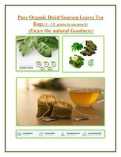 Pure Soursop Leaves tea Bags Graviola Guanabana- Annona muricata 25-200 bags