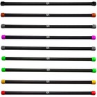 FXR SPORTS  2KG - 12KG WEIGHTED AEROBIC BARS FITNESS CORE BALANCE BODY BAR GYM