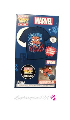 Funko Pocket POP! And Tee Marvel Gingerbread Spider Man - 9-10 Jahre - Kostenloser Versand
