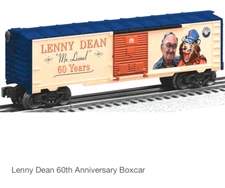 Vintage Lionel Lenny Dean "Mr Lionel" 60 Years Boxcar in Original Box