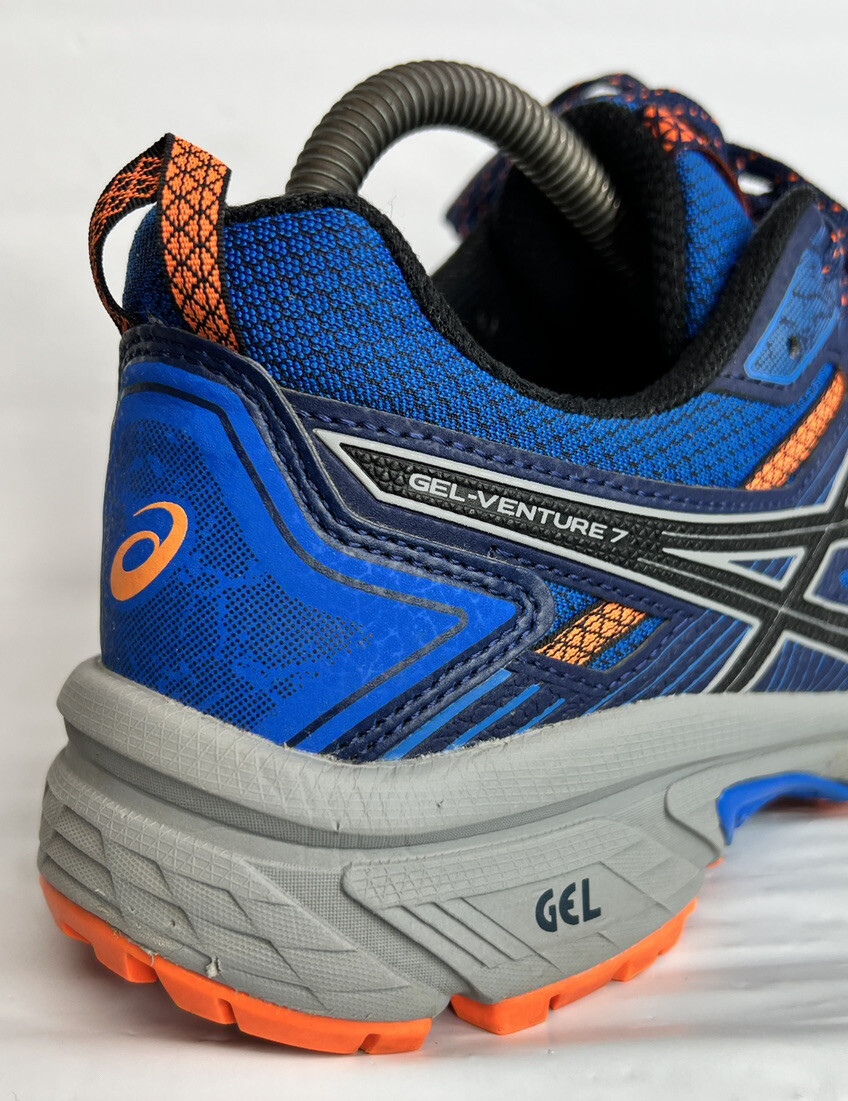 Asics Blue and Orange Athletic Shoes Sleek Design A look at the colorways dropping on the @asicsrunning GEL  main image 4