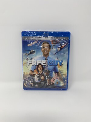 Free Guy (Blu-ray, 2021) New & Sealed - Ryan Reynolds
