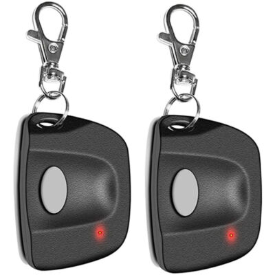 2x For Linear Multicode 10 Dip 300 MHz 3089 3070 Keychain Garage Door Remote