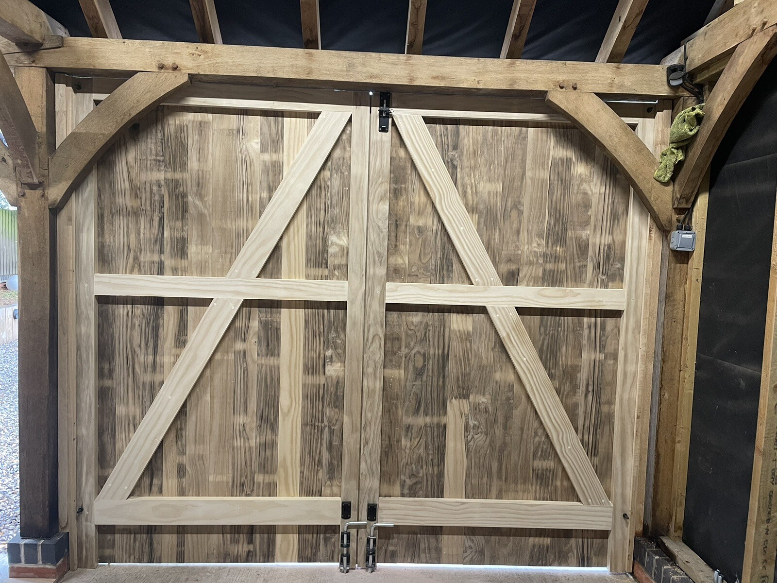 wooden garage doors eBay