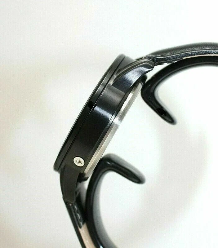 KIENZLE Reloj Hombre Radiocontrolado, Acero Inoxidable, Correa de Cuero, 3 Bares, DW-00160LB - Imagen 3 de 4