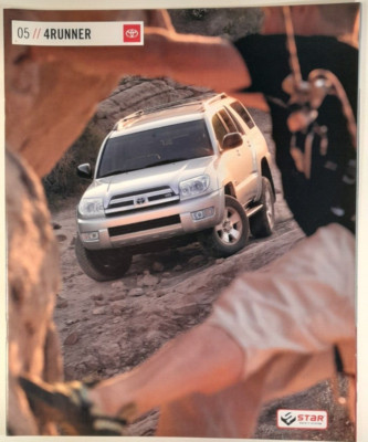 2005 Toyota 4Runner 4 Runner Dealer Sales Brochure Flyer