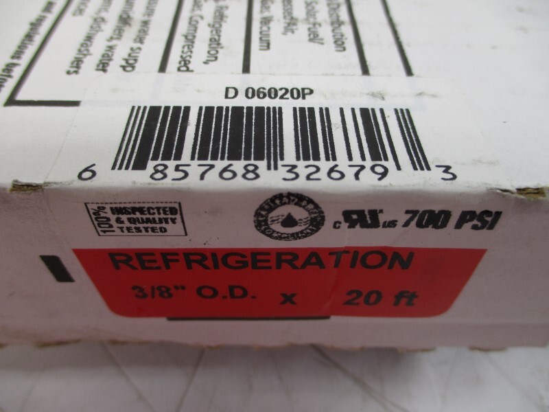 MUELLER INDUSTRIES D06020P 700PSI 20' 3/8" NSMP