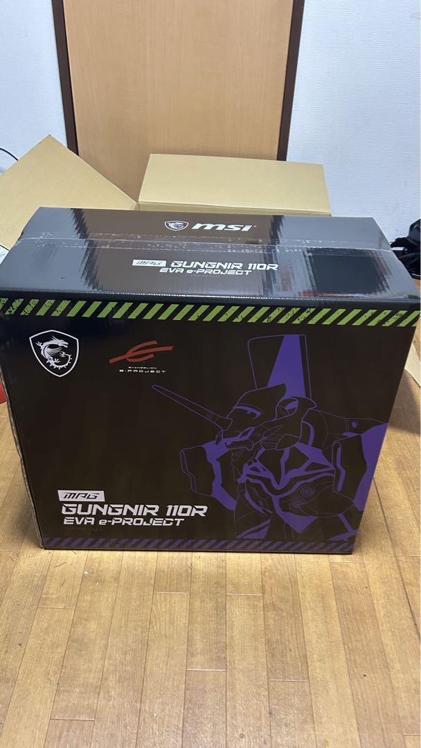 MSI x EVANGELION e:PROJECT PC Case MPG GUNGNIR 110R MSI x EVANGELION e:PROJECT PC Case MPG GUNGNIR 110R