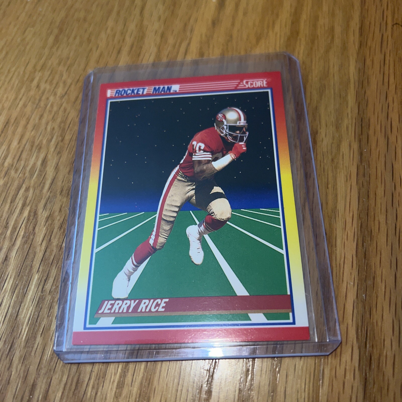 Score Rocket Man Jerry Rice 556 NM | eBay