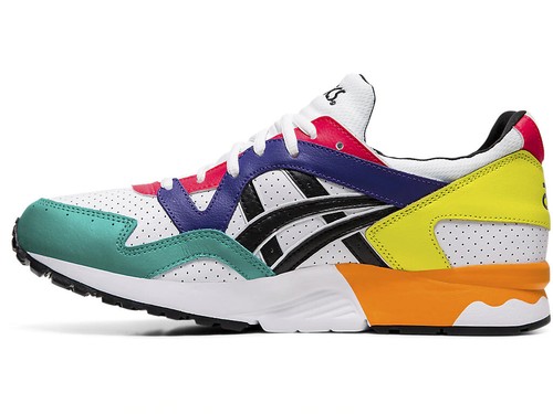 ASICS Gel Lyte V Mens Trainers White Multicolour SIZE 5 6 8.5 10 1191A227-100 - Picture 7 of 9