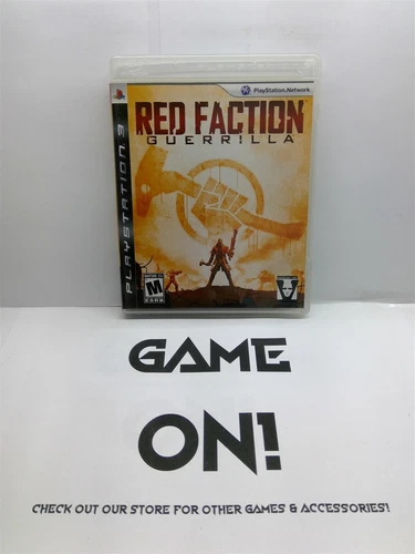 Red Faction: Guerrilla (PlayStation 3, 2009) Complete w/ Manual - Fast Free Ship