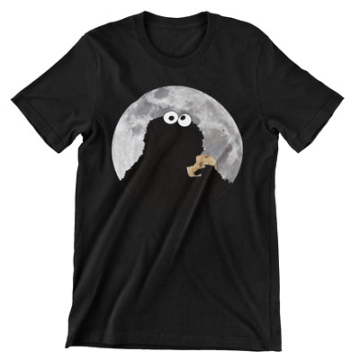 Krümel Mond Monster Moon Muppet Cookies Sprüche Comedy Fun Spaß  T-Shirt   #G2