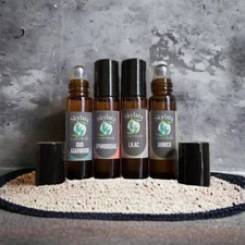 Skylara 100% Pure Organic Essential Oils 10 ml ROLL ON Therapeutic Grade Oil