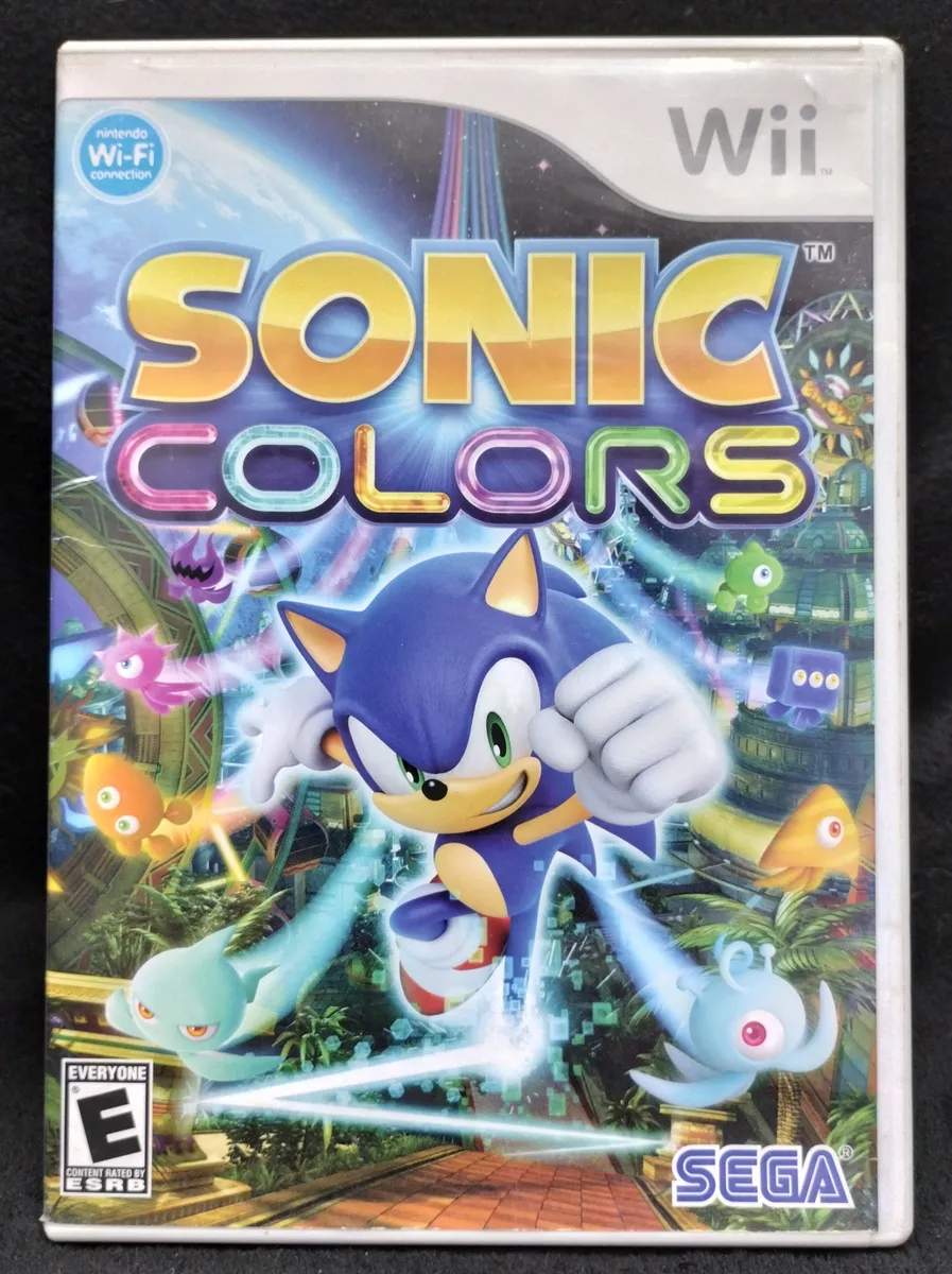  Sonic Colors - Nintendo Wii : Sega of America Inc: Video Games