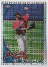 2010 TOPPS CHROME XFRACTOR RC JAYSON HEYWARD DODGERS R50