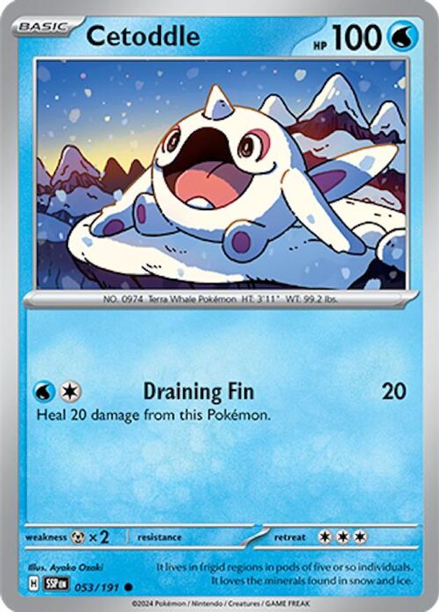 Pokemon Cetoddle (53/256) Surging Sparks LP