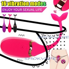 Vibrating Panties 10 Function Remote Control Rechargeable Bullet Underwear Women