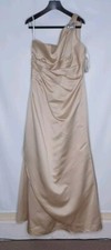  179.95 David's Bridal Formal One Shoulder Gown Size 14 New With Tags