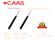 (2)Rear  Shock Absorbers Fit 2008-2017 A5 Quatro Exc. Magnetic Ride Control