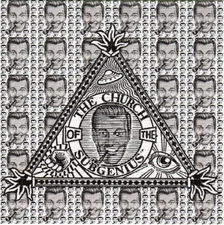 BOB DOBBS Subgenius BLOTTER ART perforated paper sheet psychedelic art