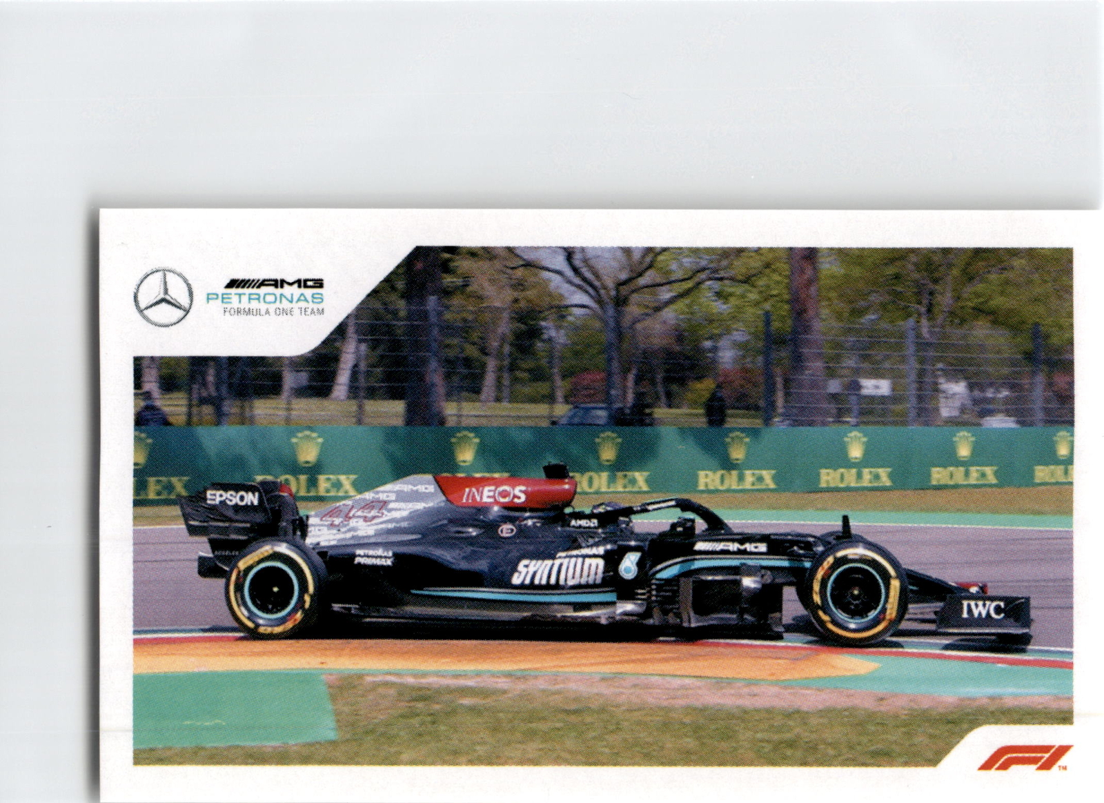 2021 Topps F1 Stickers #21 Lewis Hamilton