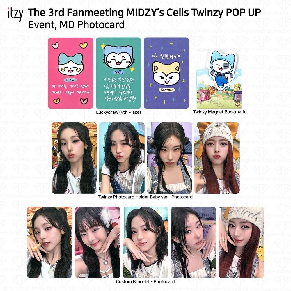 ITZY 3rd Fan Meeting 믿지의 세포들 MIDZY's Cells TWINZY POP ITZY 3rd Fan Meeting 믿지의 세포들 MIDZY's Cells TWINZY POP