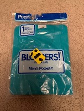 Vintage Bloopers Irregular Pocket T Shirt NWT L Made In The USA