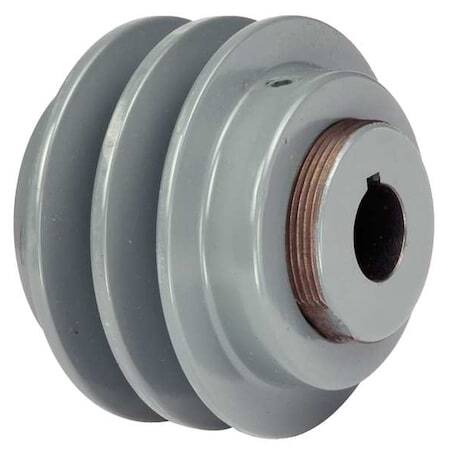 Tb Woods 2Vp50118 1-1/8" Fixed Bore 2 Groove Variable Pitch Pulley 4.75" Od - Picture 1 of 1