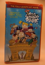 Rugrats in Paris VHS 2001 Clamshell Orange Ta...