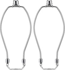 Detachable Lamp Harp Shade Holder 2 Set Heavy Duty Bracket Standard Saddle