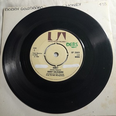 Bobby Goldsboro 'Honey / Danny' 7'' UP35633 United Artists 1968