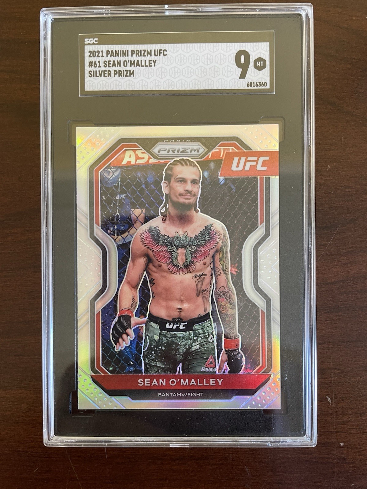 2021 Panini Prizm UFC - Sean O'Malley #61 Silver Prizm
