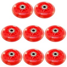 Benliudh Inline Skate Wheels Bearings 3 Inch Roller Blade 76Mm Outdoor And