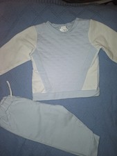 Boys,6-9mnth Pastel & Co Set, New Without Tags, Baby Blue & White