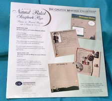 Creative Memories 12 X 12 Natural RULED Pages NIP Old Size