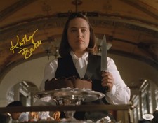 Kathy Bates Signed 11x14 Misery Waitress ending scene JSA
