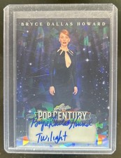 2026 Leaf Metal Pop Century Bryce Dallas Howard Auto Crystal Dark Blue #/5