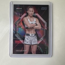 2024 Topps Finest UFC Yan Xiaonan /20