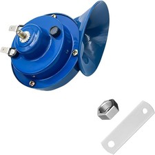 12V Waterproof Snail Electric Horn, 301DB High Tone Universal Replacement for Ca