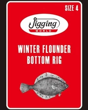 Jigging World Winter Flounder Bottom Rig Size 4