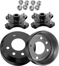 EZGO TXT Golf Carts Heavy Duty Split Brake Drum/Hub with Nuts, Suitable for 1982