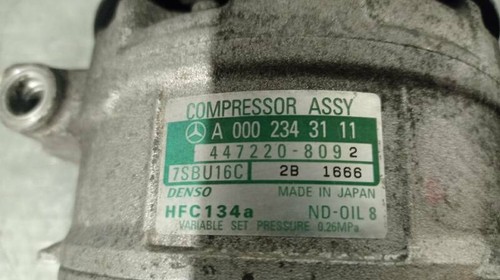 A0002343111 klimakompressor MERCEDES-BENZ SPRINTER 3-T FURGON 316 CDI retop80940