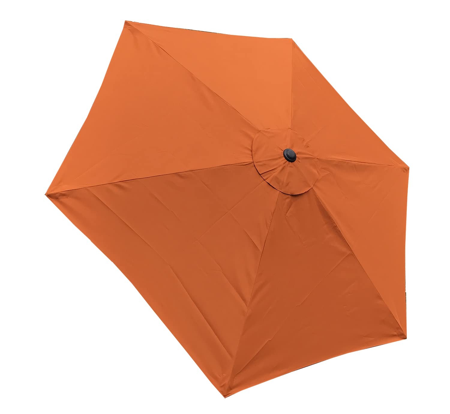 DECOR 10ft 6 ribs Replacement ORANGE STRONG AND THICK Umbrella Canopy (Canopy...