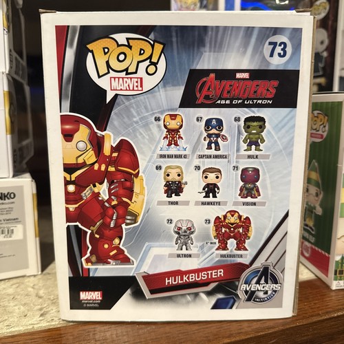 Funko Pop Marvel Avengers Age Ultron Hulkbuster 73 Collector Corps Exclusive - Picture 2 of 5