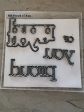 Simon Says Stamp Proud Of You Die - Used